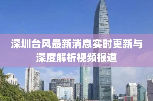 深圳台风最新消息实时更新与深度解析视频报道