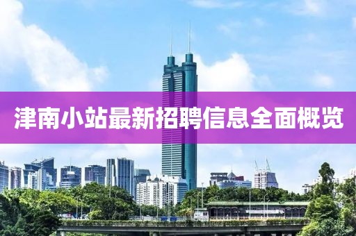 津南小站最新招聘信息全面概览