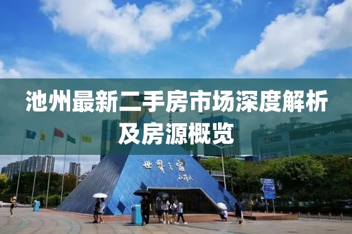 池州最新二手房市场深度解析及房源概览