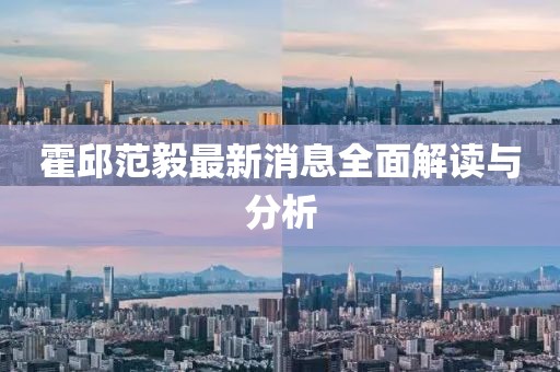 霍邱范毅最新消息全面解读与分析