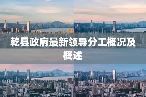 乾县政府最新领导分工概况及概述