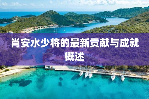 肖安水少将的最新贡献与成就概述