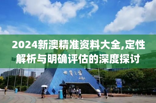 2024新澳精准资料大全,定性解析与明确评估的深度探讨