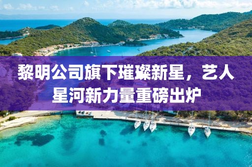 黎明公司旗下璀璨新星，艺人星河新力量重磅出炉