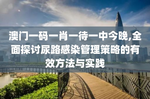 澳门一码一肖一待一中今晚,全面探讨尿路感染管理策略的有效方法与实践