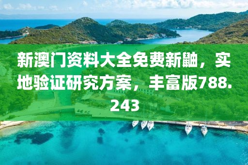 新澳门资料大全免费新鼬，实地验证研究方案，丰富版788.243