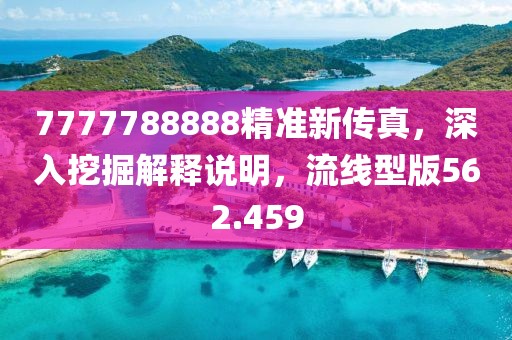 7777788888精准新传真，深入挖掘解释说明，流线型版562.459