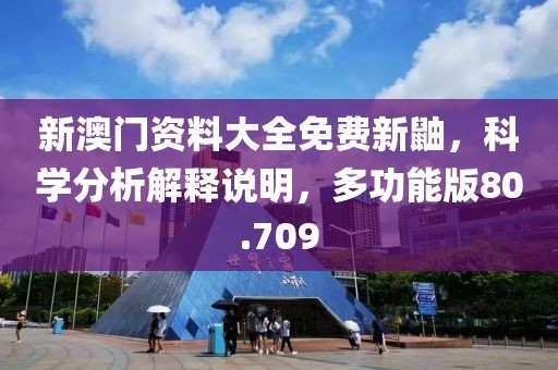 新澳门资料大全免费新鼬，科学分析解释说明，多功能版80.709