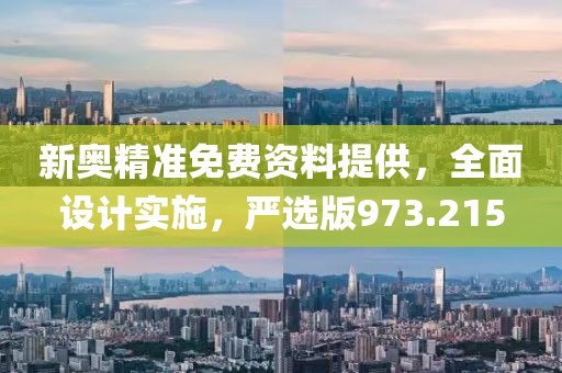 新奥精准免费资料提供，全面设计实施，严选版973.215