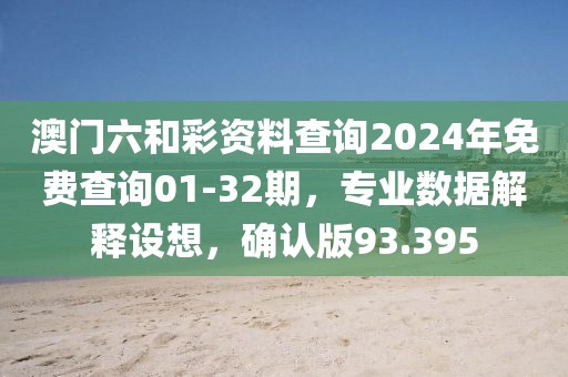 澳门六和彩资料查询2024年免费查询01-32期，专业数据解释设想，确认版93.395
