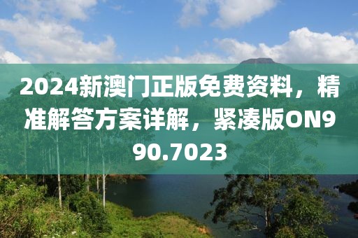 2024新澳门正版免费资料，精准解答方案详解，紧凑版ON990.7023