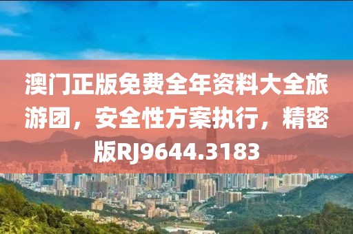 澳门正版免费全年资料大全旅游团，安全性方案执行，精密版RJ9644.3183